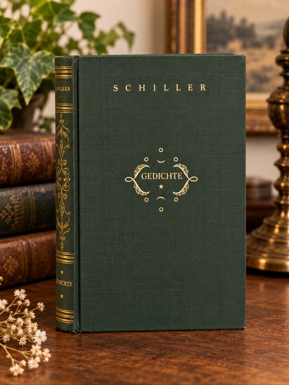 Antique Friedrich Schiller “Gedichte” – German Reclam Hardcover – c. 1925–1930s